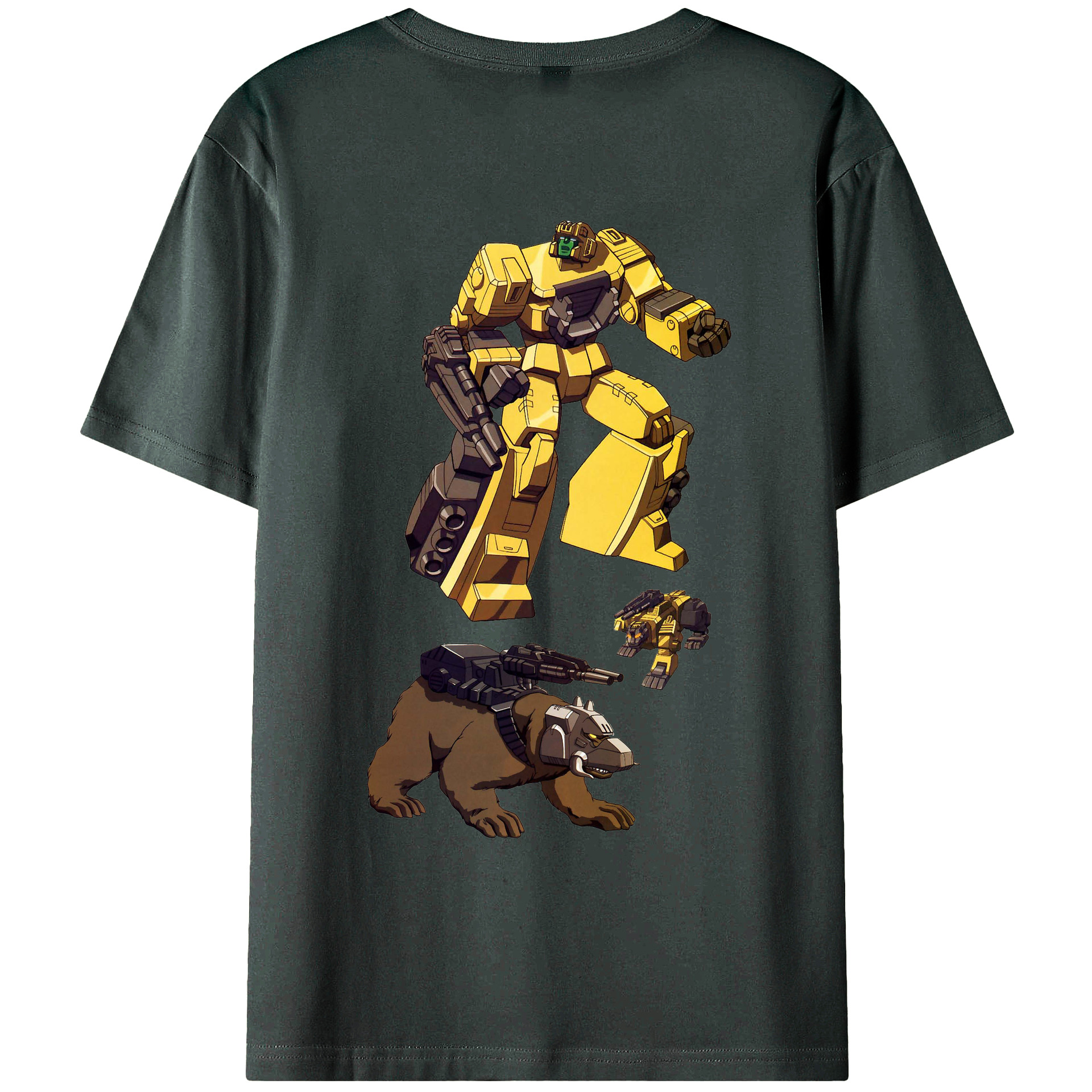 （画像用）  綿100％ メンズ半袖Tシャツ（バックプリント） 通気性